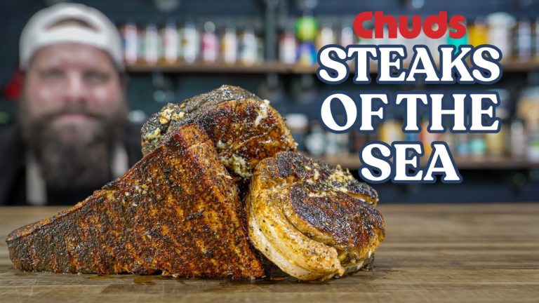 Seafood Steaks On The Grill! | Chuds BBQ