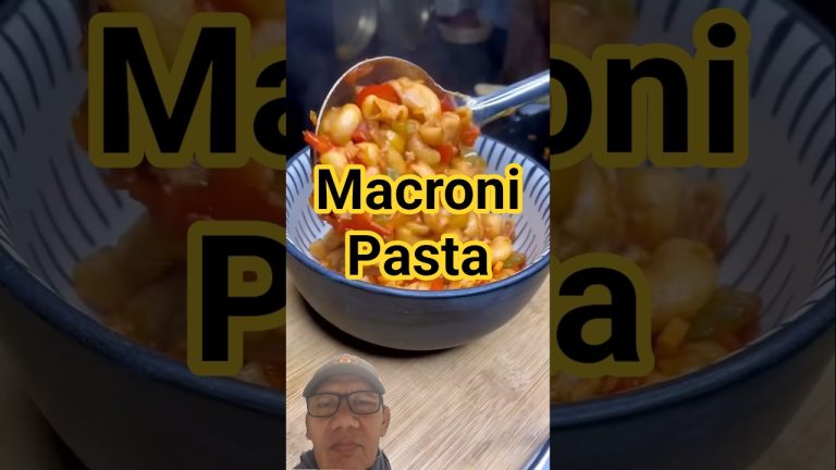 Macroni Pasta, mudah dan cepat membuatnya. #reaction #rejuvinate #story . see description.