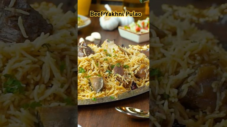 Beef Yakhni Pulao Recipe #beefyakhnipulao #beefpulao #food