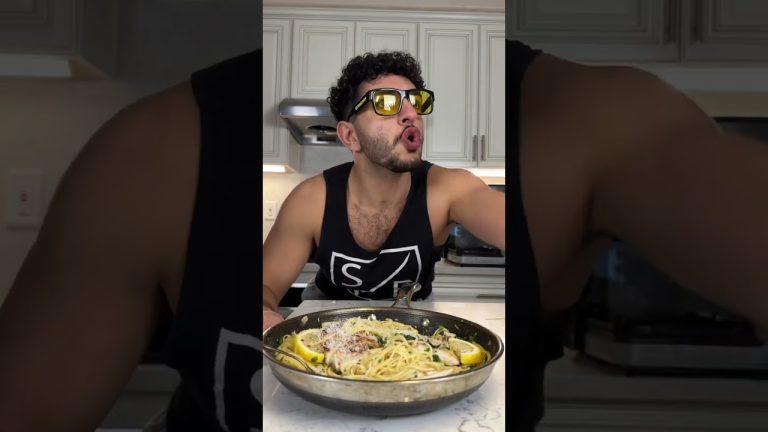 30 minute One Pan Lemon Chicken Pasta (creamy) #food #recipe #easyrecipe #cooking