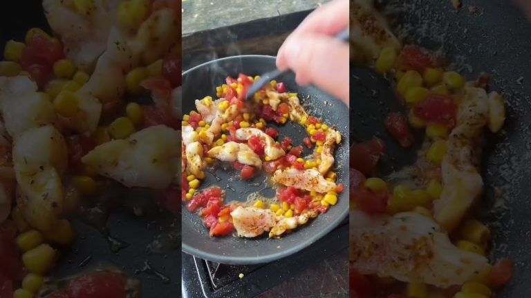 5$ fish dinner #wadefishing #catchandcook #bassfishing #fishing #cooking #food #recipe #eating #fyp