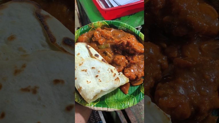 ❤️‍🔥Bhubaneswar ରେ ମାତ୍ର ₹45 ଟଙ୍କାରେ chilly chicken କୁ ପରଠା //📍unit 1 Market,A.G Traffic #shorts