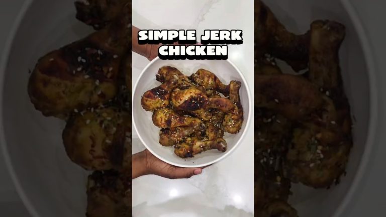 How To Make Easy JERK CHICKEN #recipe #food #chicken