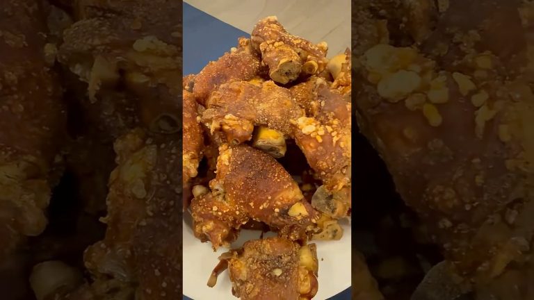 Crispy Pork Knuckles! #porkrecipe #crispypork