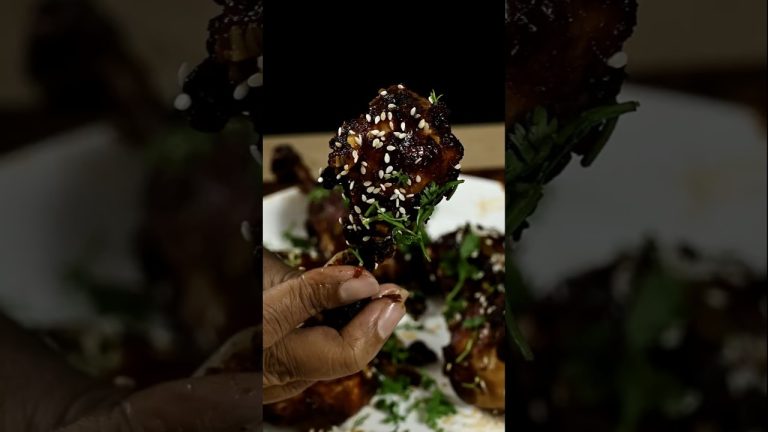 Chicken Lollipop #asmr #shorts #food #cooking #chickenrecipe #chickenlollipop