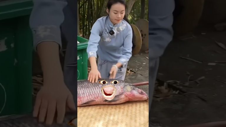 Big fish recipe funny #shorts #recipe #funny #fish