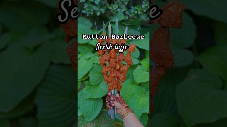 Eid special Mutton barbecue #kashmir #kashmiri