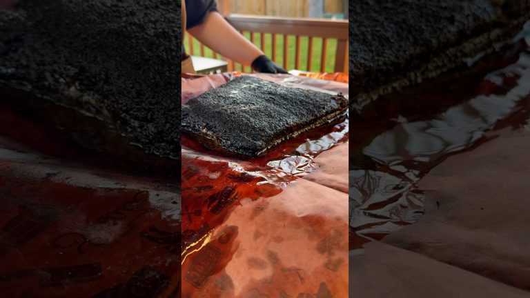 Brisket style pork belly