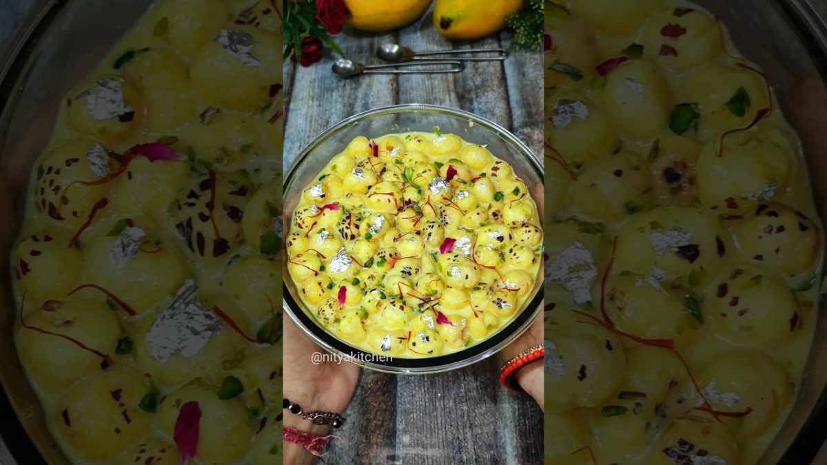 Mango Rasmalai !! ek bar try karna to banta #shorts #youtubeshorts #food #recipe #summer #sweet