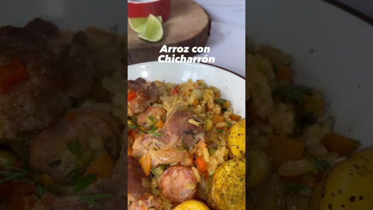 Arroz con chicharrón #Shorts
