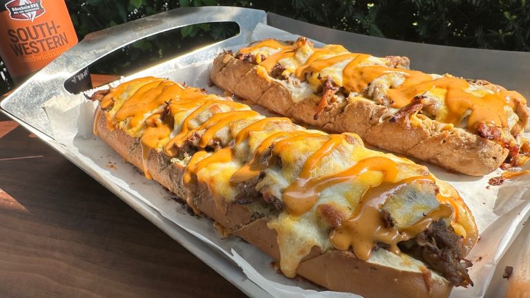 Pulled Pork Kräuterbutterbaguette