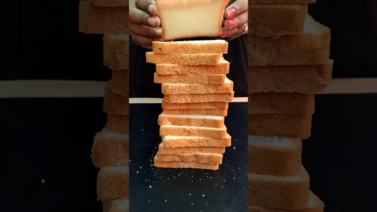 Simple Bread Pakora | ASMR RECIPES | #shorts #asmr #recipe #cooking #breadpakora #food