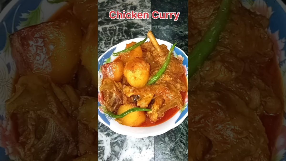 Chicken Curry Recipe #shorts #shortsfeed #chicken #youtubeshorts #ytshorts