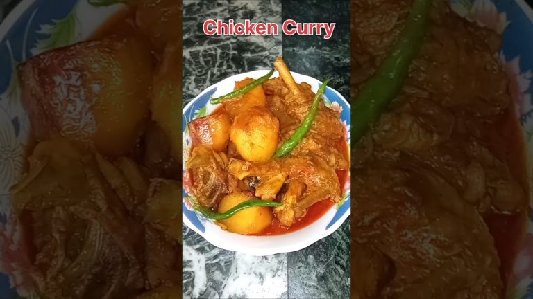 Chicken Curry Recipe #shorts #shortsfeed #chicken #youtubeshorts #ytshorts
