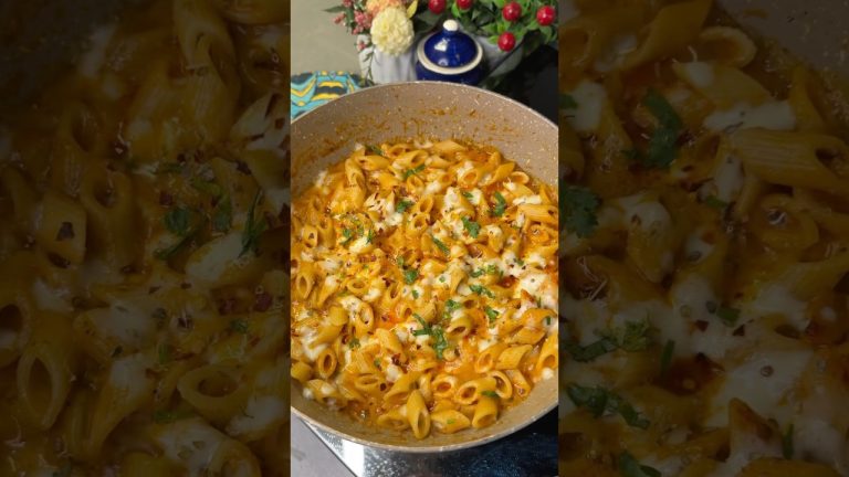 Tandoori Pasta Recipe –cheesy & soft #pasta #pastalover #tandoori #tasty #cooking #foodie #recipe