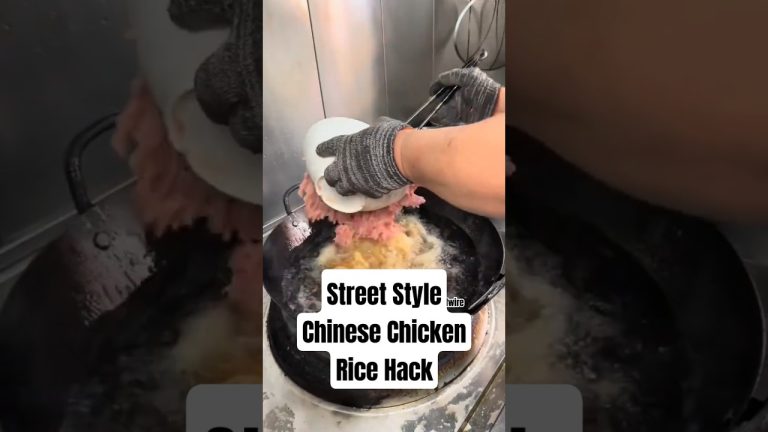 Chinese Chicken Keema Rice Recipe You Must Try #chinesefood #shorts #chicken #streetfood #chefwire