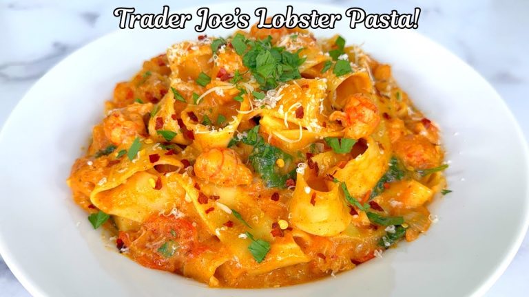 HOW TO MAKE THE VIRAL TRADER JOES LOBSTER BISQUE PASTA!