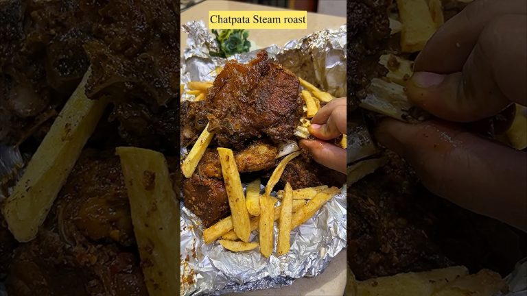 Chatpata Beef Steam Roast Recipe #youtubeshorts #food #recipe #short #shorts #steamroast