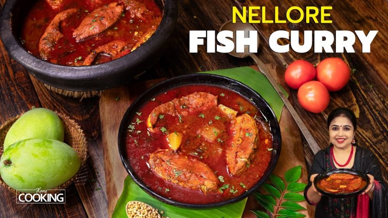 Nellore Chepala Pulusu Recipe | Authentic Andhra Fish Curry | Easy Fish Curry Recipe