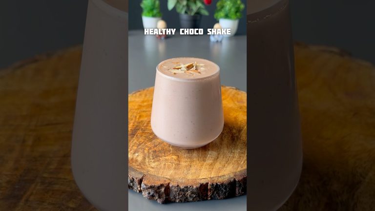 Trending healthy choco shake #shorts #recipe #healthy #chocolate