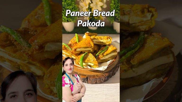 Trending Paneer Bread Pakoda Recipe #bread #recipe #shorts