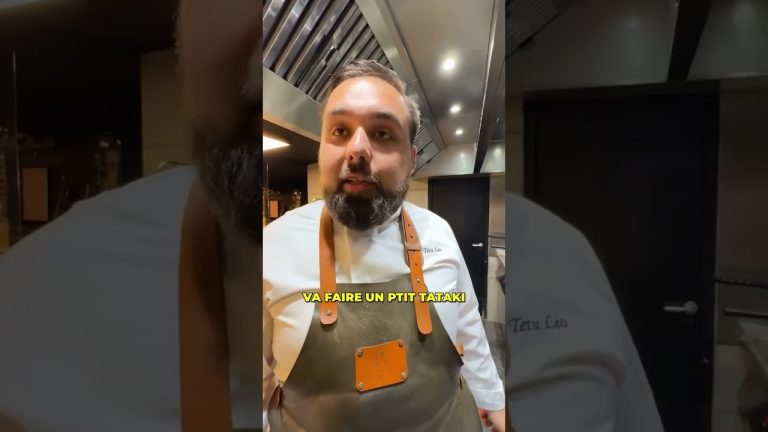 Thon Ikejime, tataki au caviar 🐟🔥 Gueuleton Lille