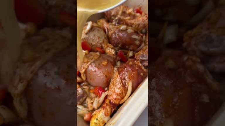 Baked chicken drumsticks