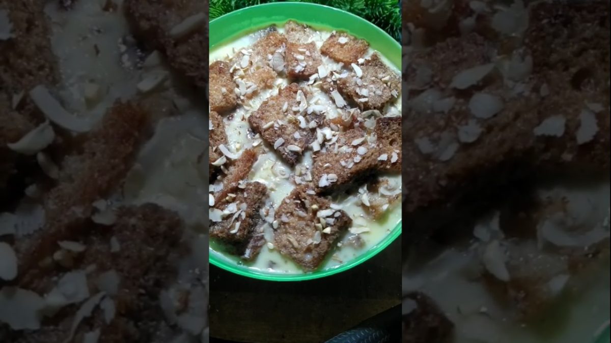 bread dessert recipe #ytshorts #bread #dessert recipe
