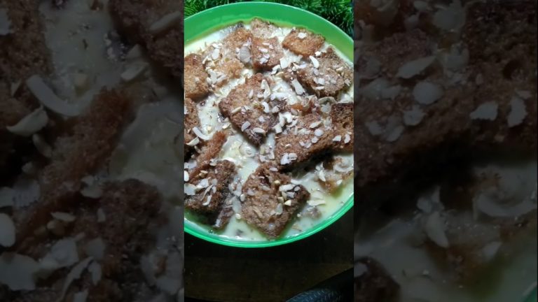 bread dessert recipe #ytshorts #bread #dessert recipe