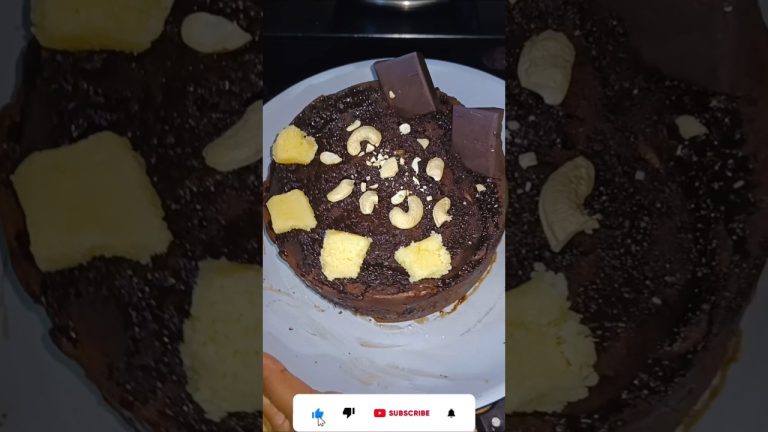 🤎Brownie cake😋detailed measurements descriptionla iruku #brownie #shortsfeed #birthday #baking