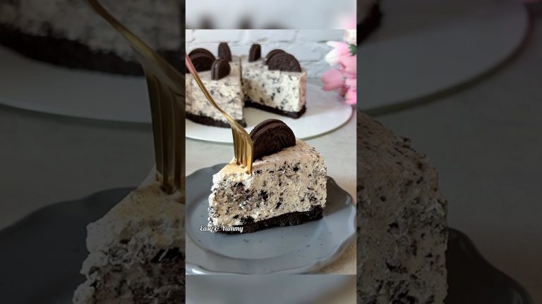 No-Bake Oreo Cheesecake 😍 Easy and Yummy!