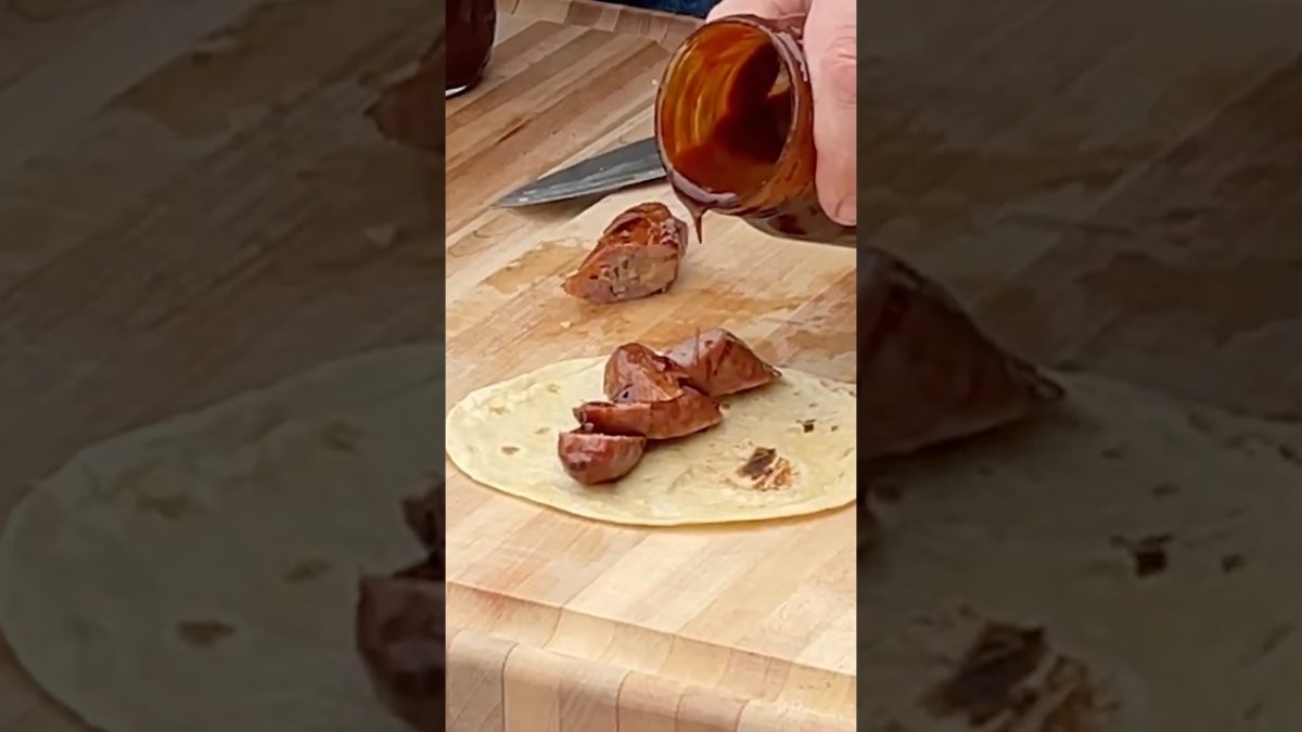 Taco Polako #bbq #sausage #youtubeshorts