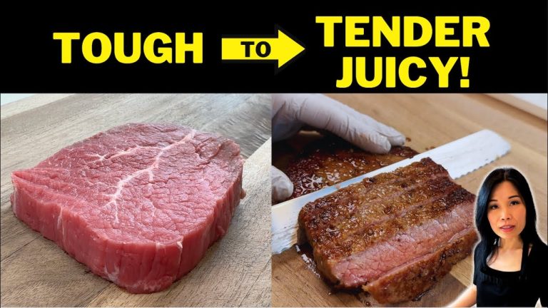 How to Tenderize Steaks with Baking Soda – EASY!