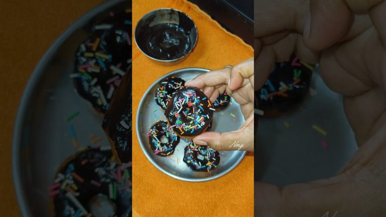 Easy Bread Donuts Recipe In 10Min #ytshorts #ytshorts #breaddonuts #viral #donut #homemade