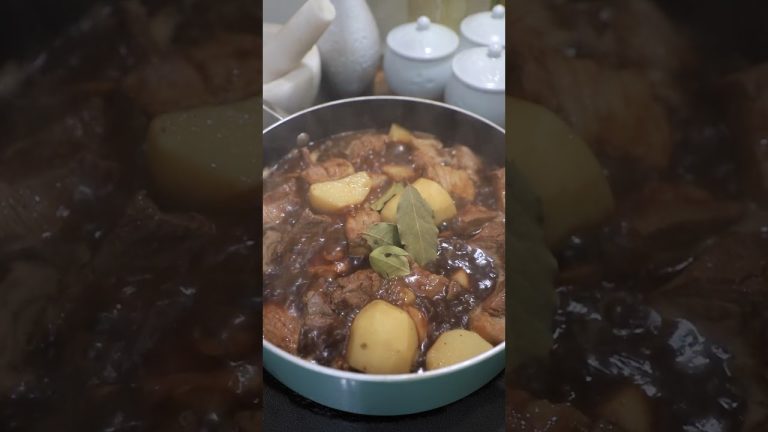Filipino Pork Adobo with Potatoes & Eggs | Delicious Meals TV