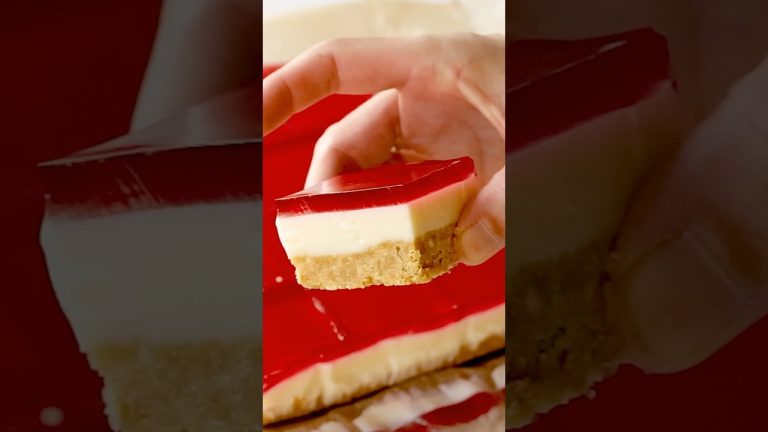 Super Easy Jelly Slice #easyrecipe