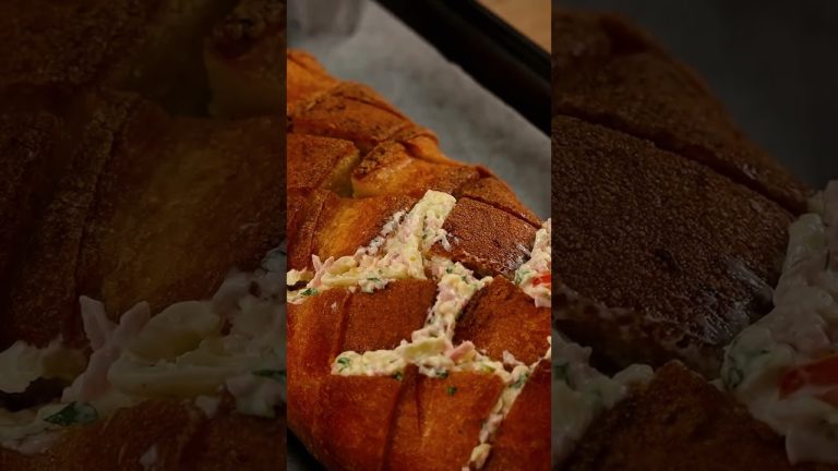 This bread recipe broke all records! #cooking #shots #food #eggfreebaking