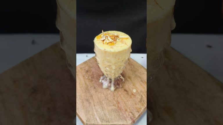 Healthy Mango smoothies🥭🍹#shorts #rjstarfruitandcooking