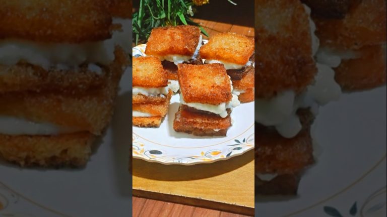 Trending Recipe of bread dessert 😍😋#shorts #recipe