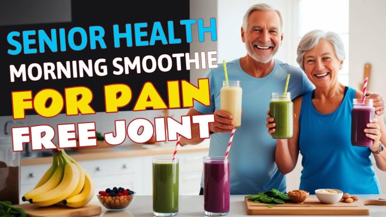 Senior Health: Morning Smoothie Recipes for Joint & Muscle Recovery