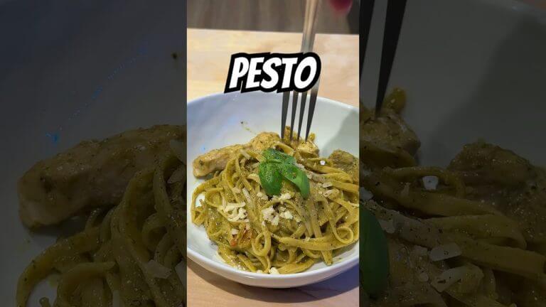 PASTA con PESTO Verde #shorts