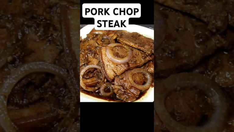 Delicious Pork Chop Recipe Steak #filipinostyle