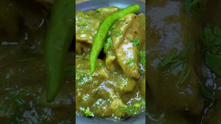 #Special Green Chilli Chicken Curry