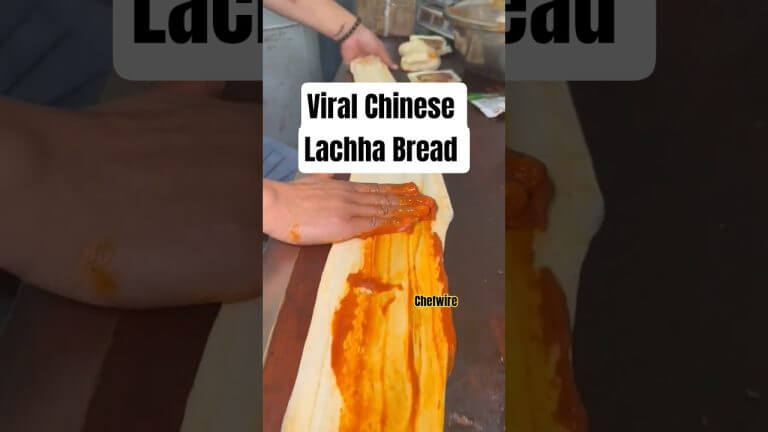 Chinese Lachha Chilli Bread Hack You Must Try🔥 #making #easysnacks #bread #instagram #viral #viral
