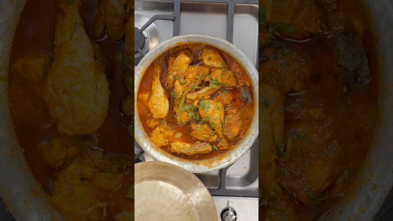 No water chicken curry-Dhabha style #bharatzkitchen #recipe #food #cuisinerecipe