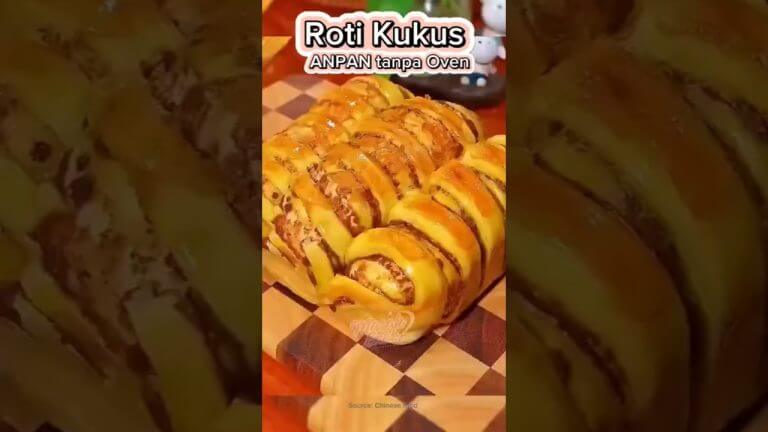 Cara Membuat Roti Kukus isi Kacang #tutorial #resep #kue #shorts