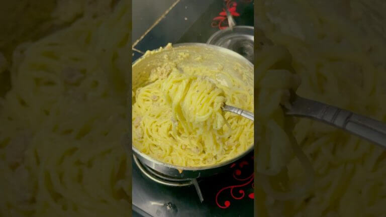 അർദ്ധരാത്രിയിലെ “Spaghetti Alla Carbonara” Recipe By Food Ward Fyz