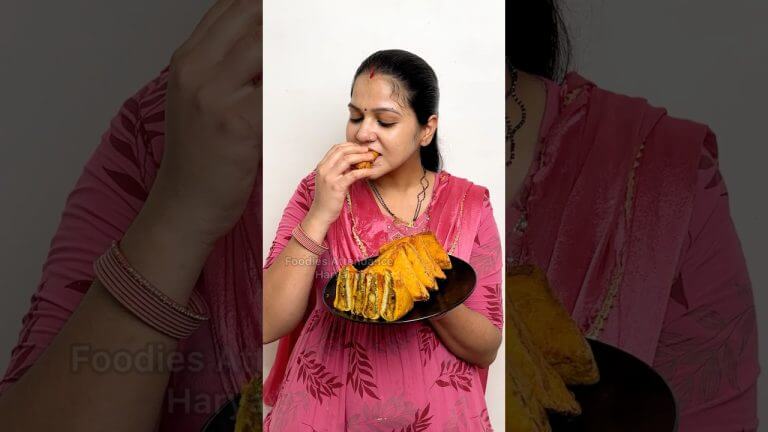 बारिश में ब्रेड पकौड़ा घर पर ही बनाए सबसे आसान तरीके से Bread Pakoda Recipe #shorts #trending