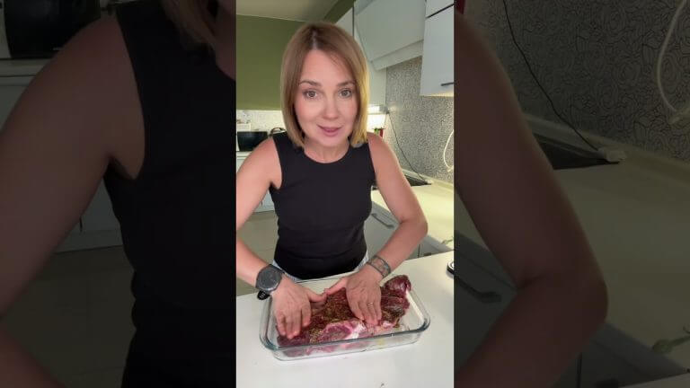 Ленивый ужин, когда нет времени готовить. Запечённая шея🔥