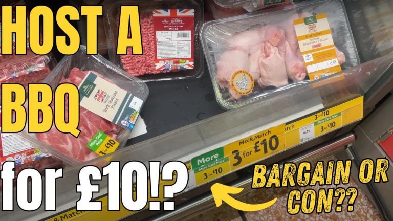 Can You Really Host a BBQ for £10?! | Morrisons 3 for £10 Challenge